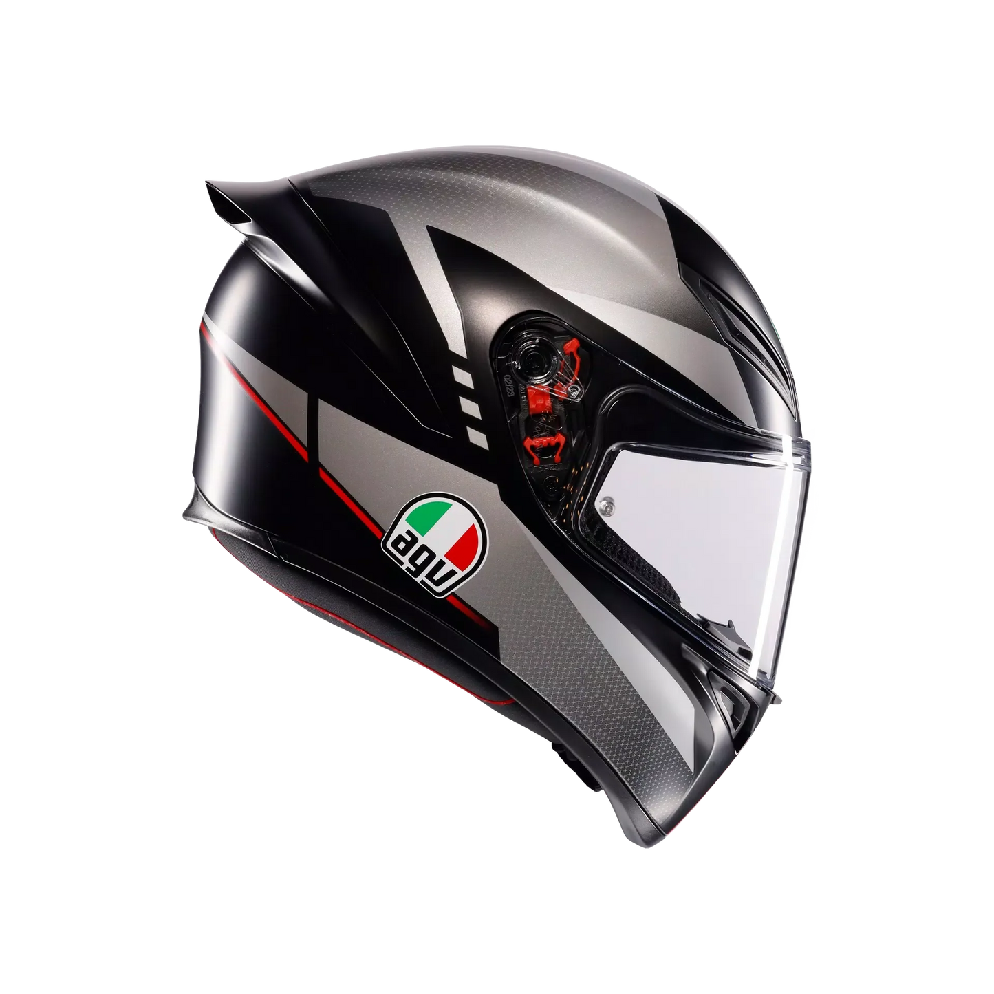 AGV K1 S Helmet - Lap Matte Black/Grey/Red