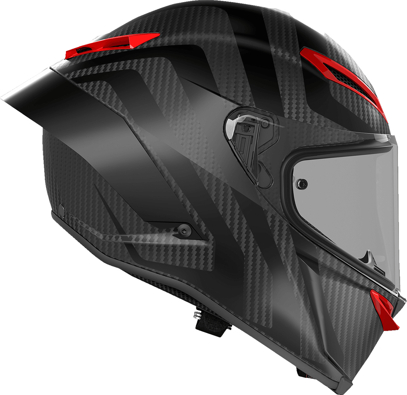AGV Pista GP RR Performante Helmet - Matte Carbon/Black/Red - Size Medium - USED OPEN BOX