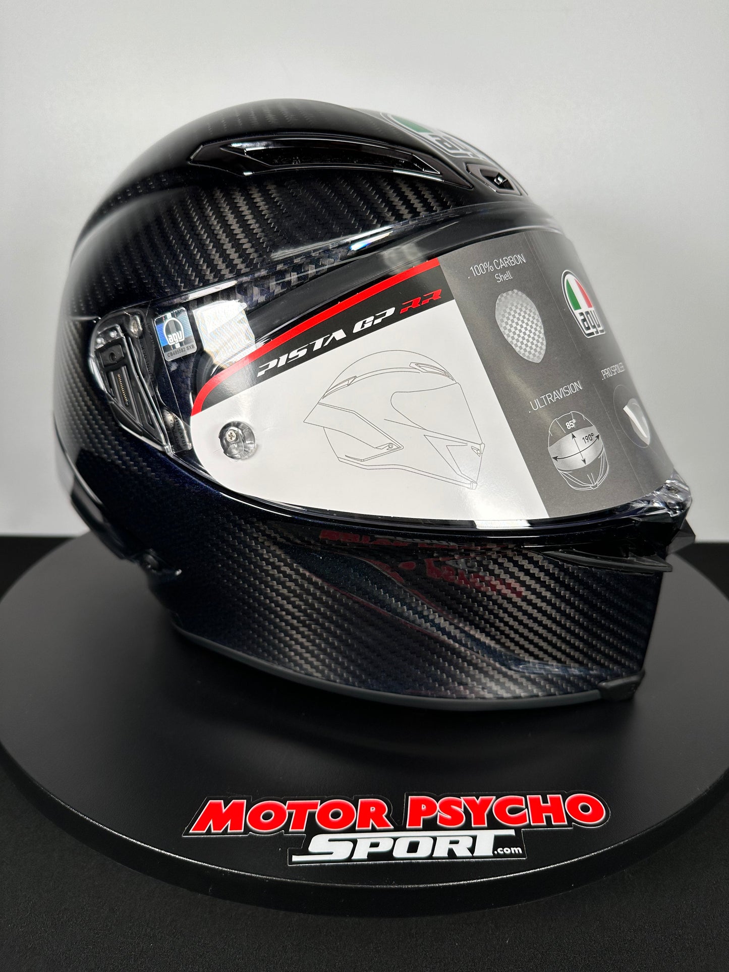 AGV Pista GP RR Mono Iridium Carbon Helmet