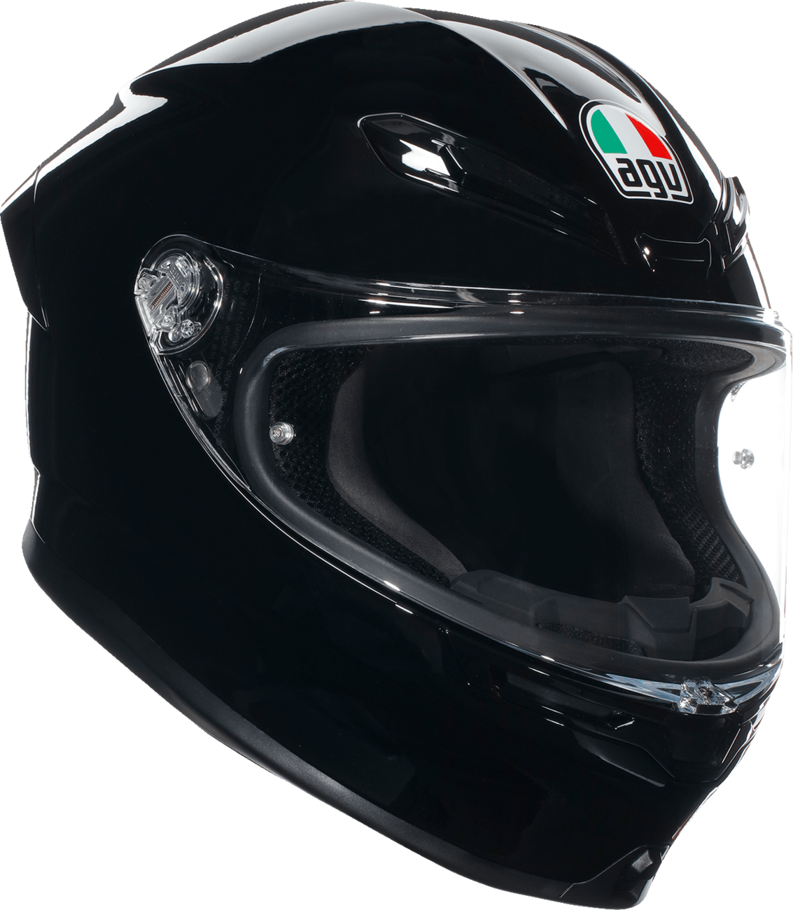 AGV K6 S Helmet - Gloss Black - Size S - OPEN BOX