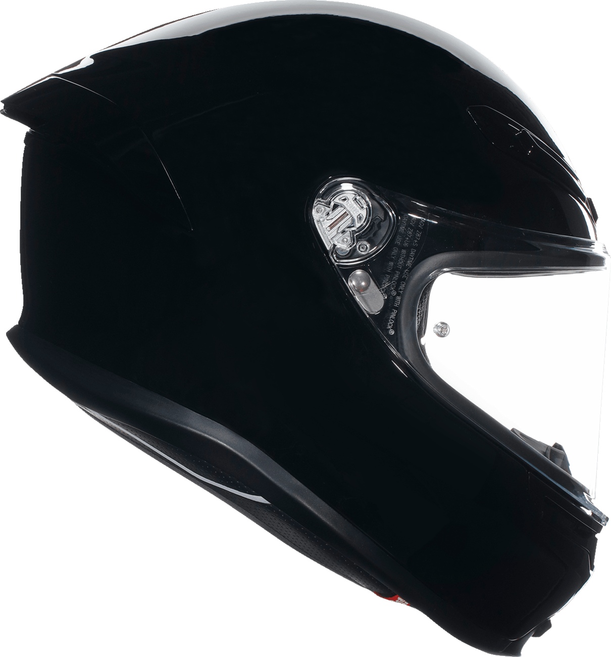 AGV K6 S Helmet - Gloss Black - Size S - OPEN BOX