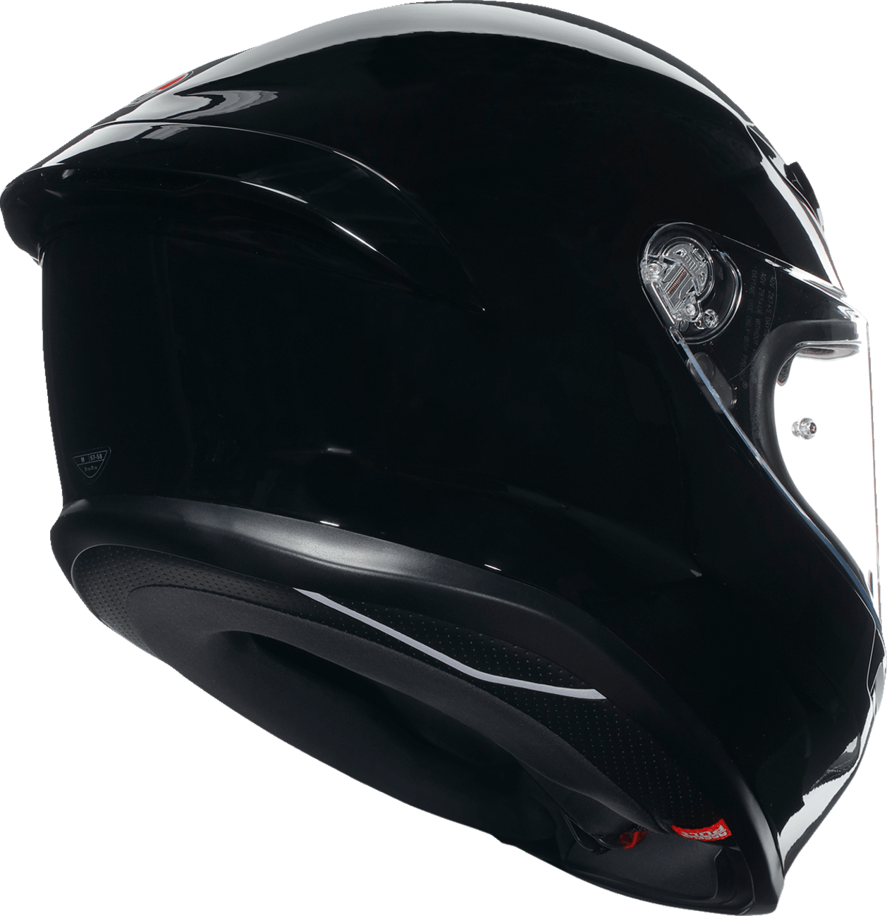 AGV K6 S Helmet - Gloss Black - Size S - OPEN BOX