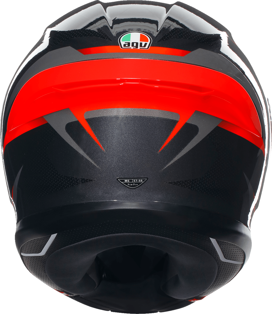 AGV K6 S Helmet - Slashcut Black/Grey/Red - OPEN BOX