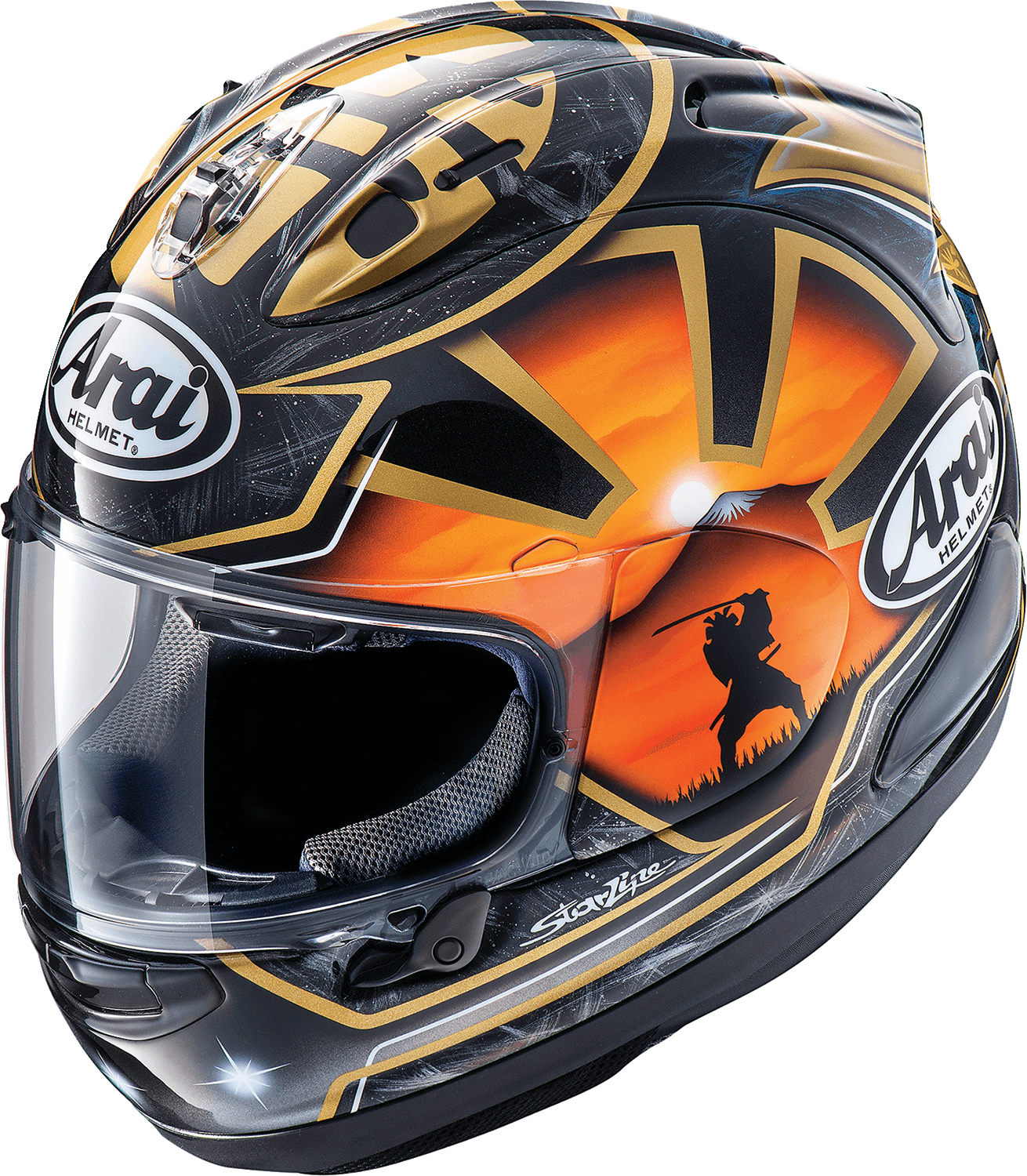 Arai Corsair-X Helmet - Dani Samurai-2 Black