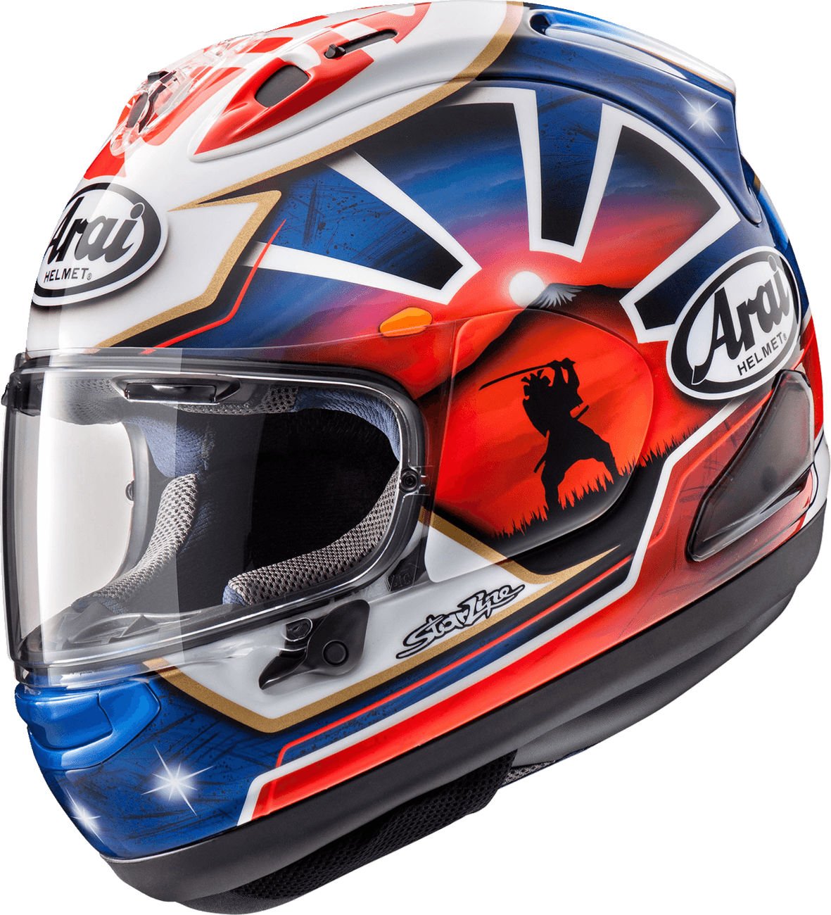 Arai Corsair-X Helmet - Dani Samurai-2 Blue