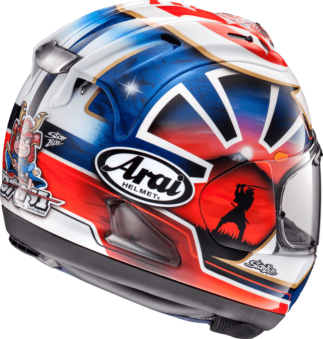 Arai Corsair-X Helmet - Dani Samurai-2 Blue