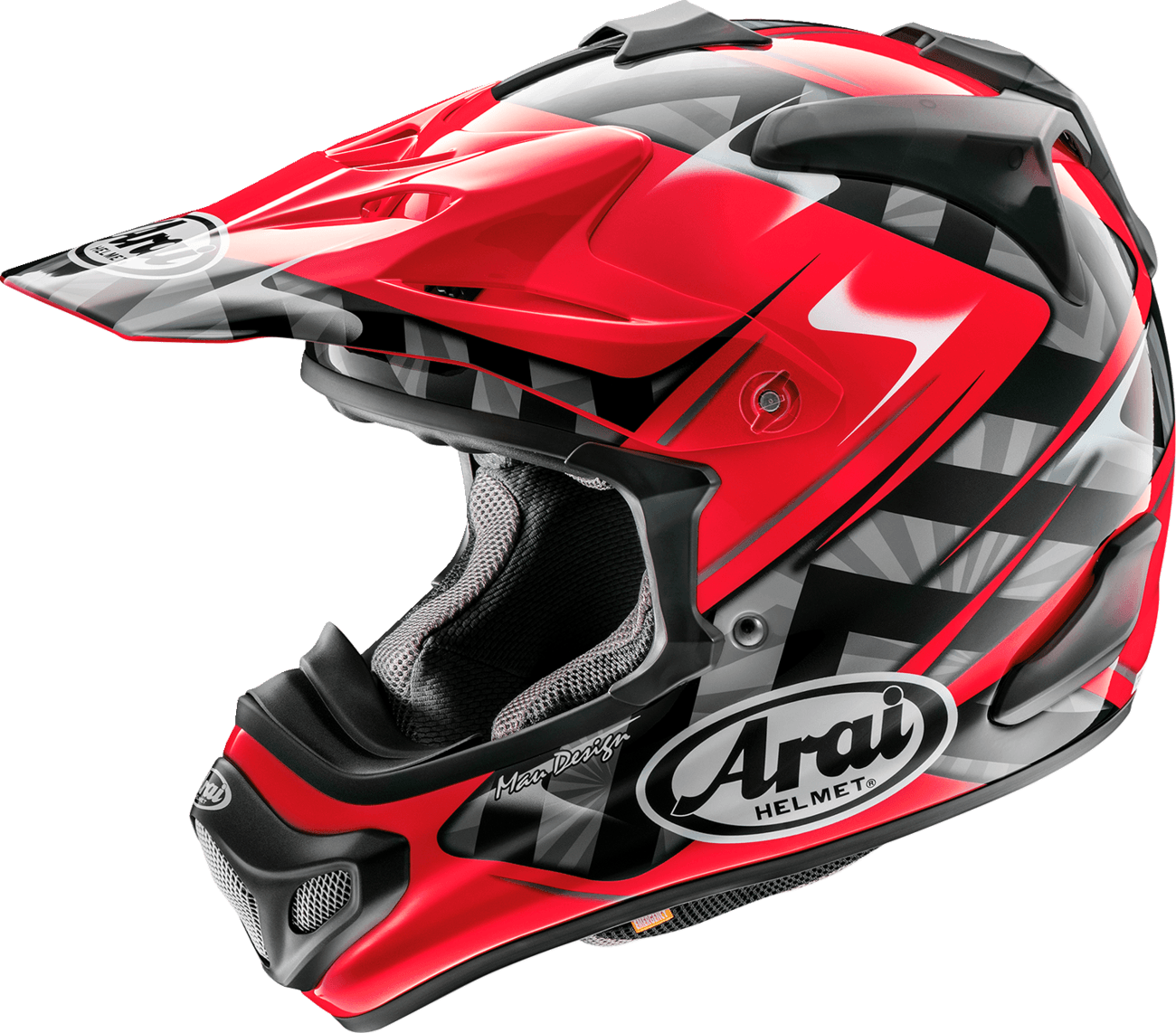 Arai VX-Pro4 Helmet - Scoop Red