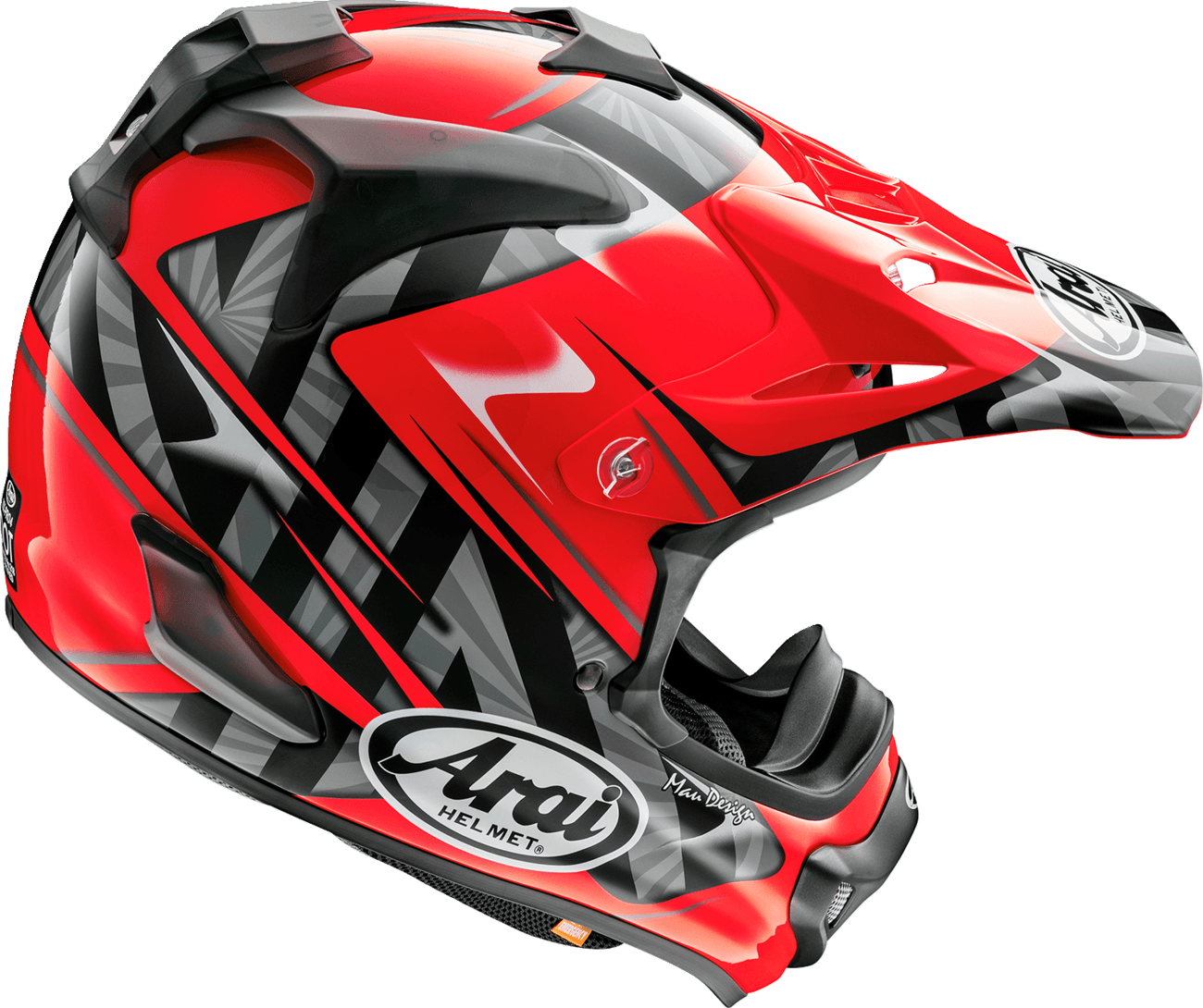 Arai VX-Pro4 Helmet - Scoop Red