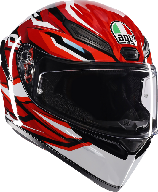 AGV K1 S Helmet - Lion Black/Red/White