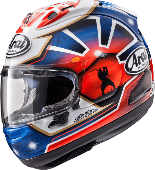 Arai Corsair-X Helmet - Dani Samurai-2 Blue