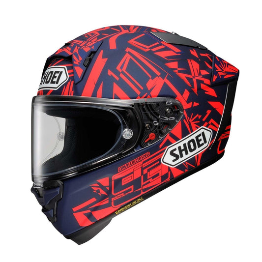 Shoei X-15 Helmet - Marquez Dazzle TC-10 Red/Black